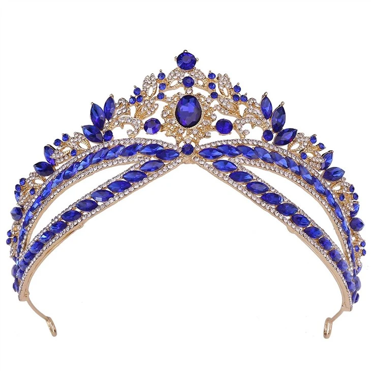 Wholesale Luxury Wedding Tiara And Crown Adult Crowns And Tiaras For Wedding Queen